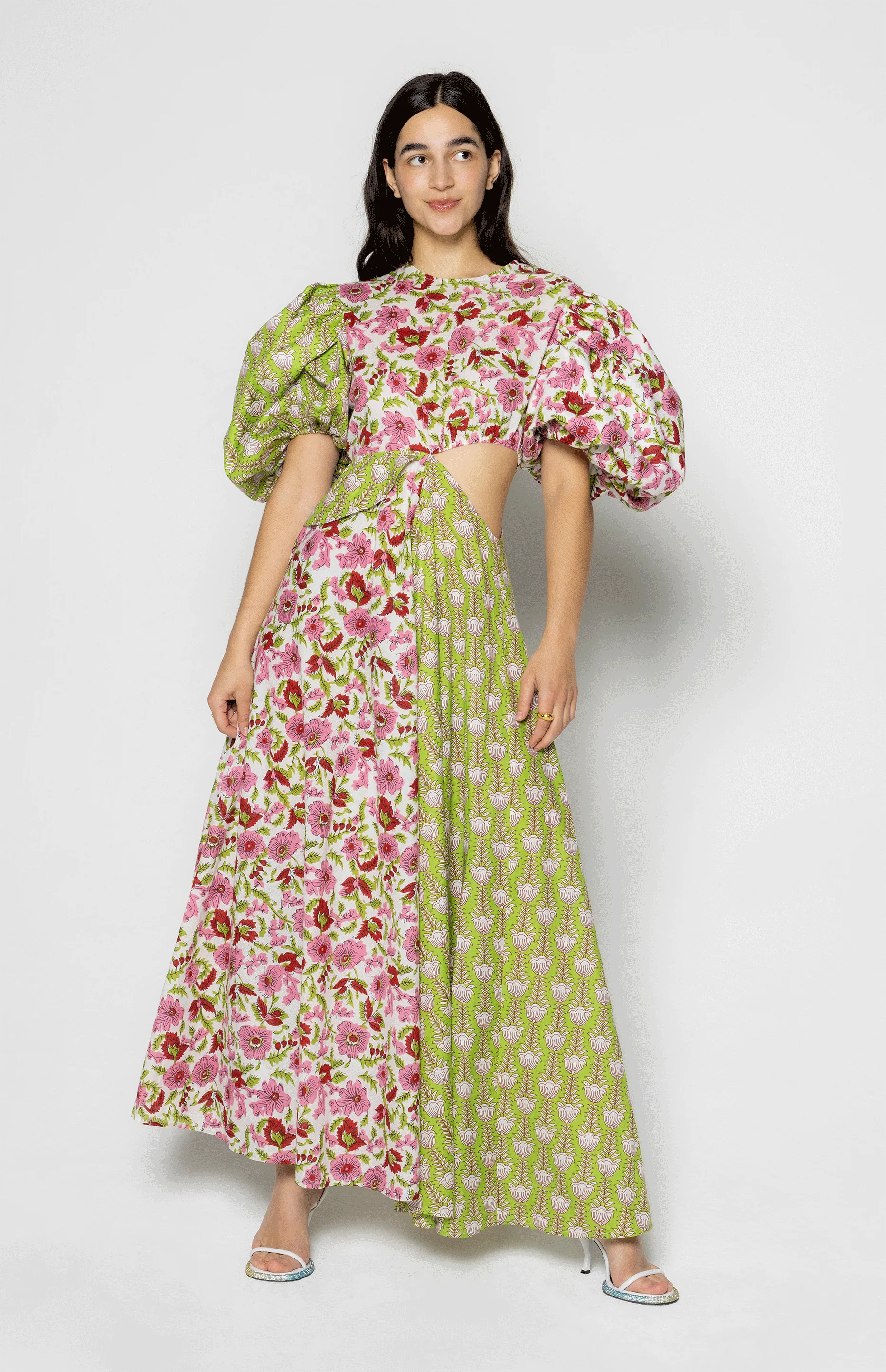 Chloe Dress Green - Image 3