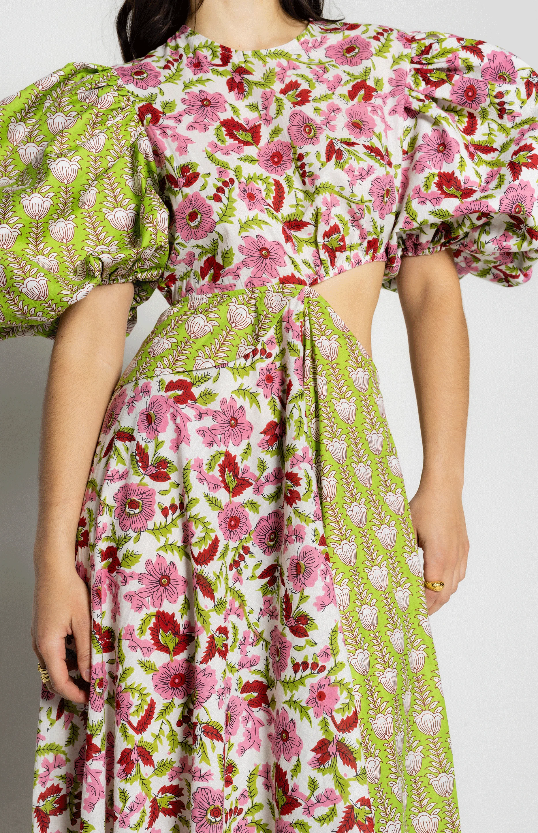 Chloe Dress Green - Image 6