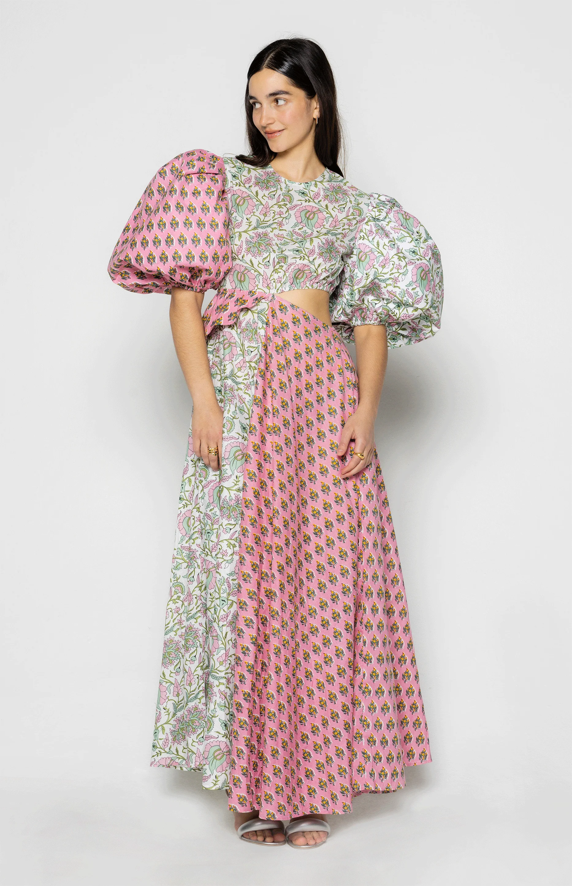 Chloe Dress Pink - Image 3