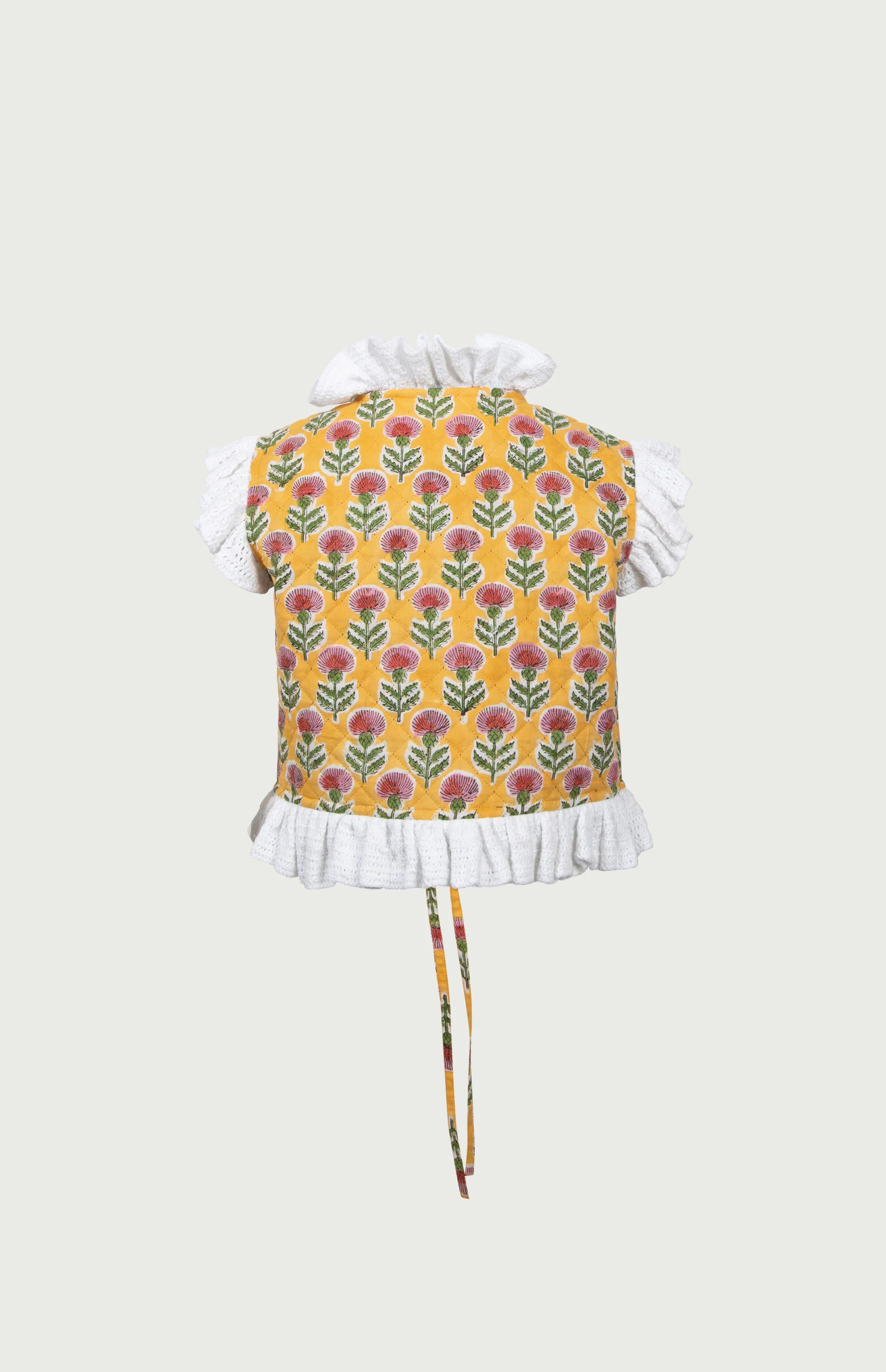 Gia Reversible Vest Yellow - Image 5