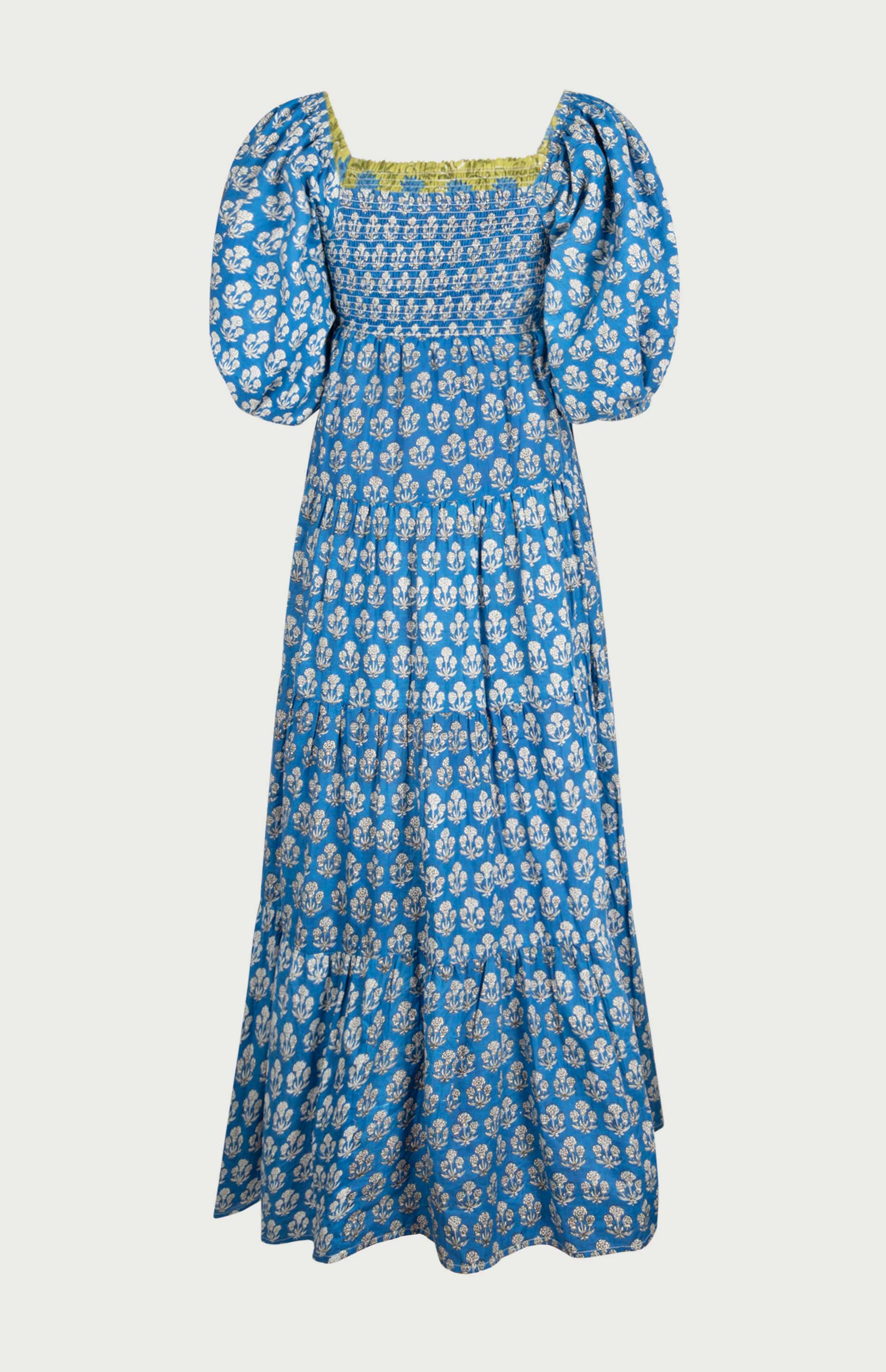 Ivory Reversible Dress Blue - Image 7