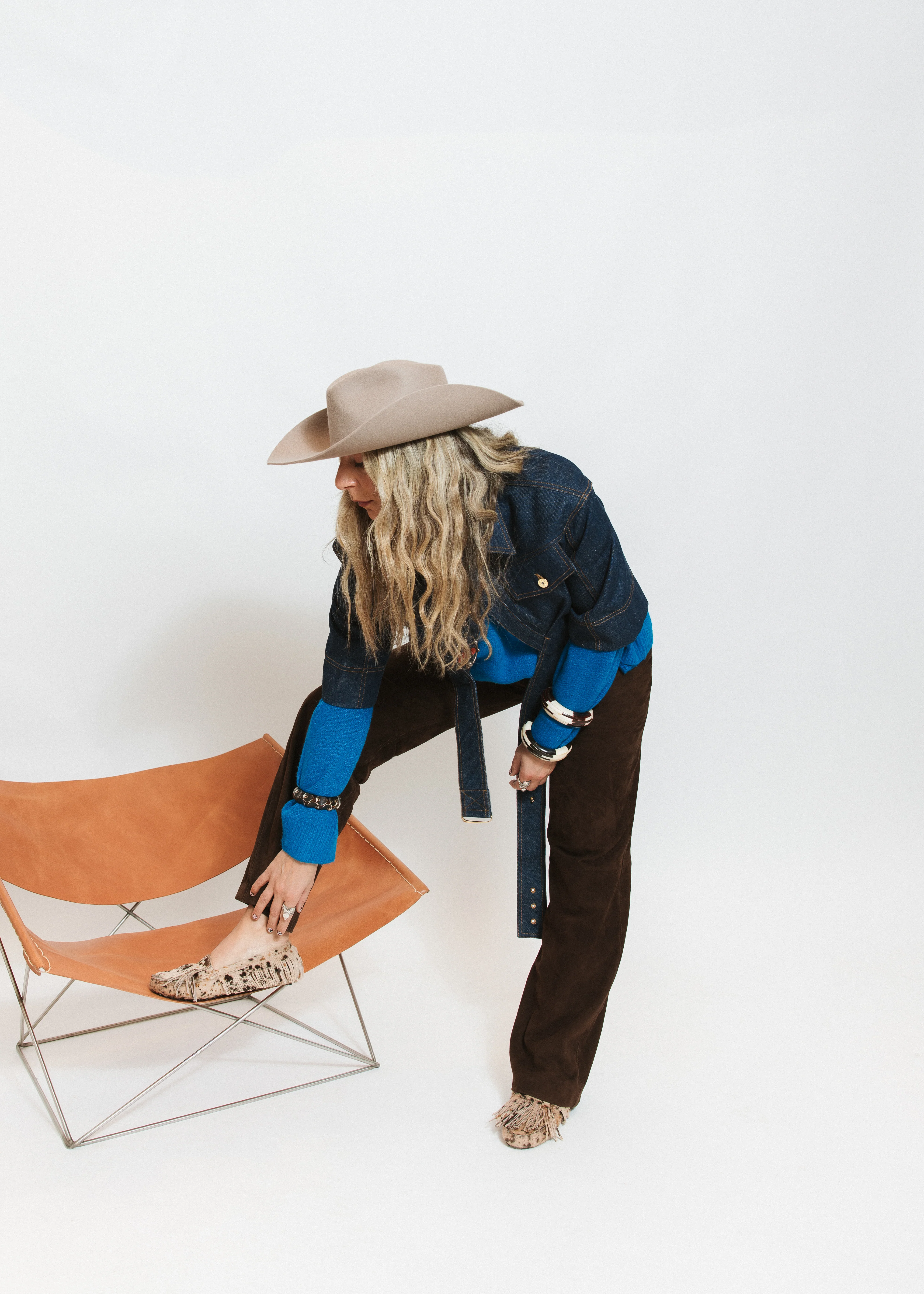 Natural Cow-Print Loafers - Image 6