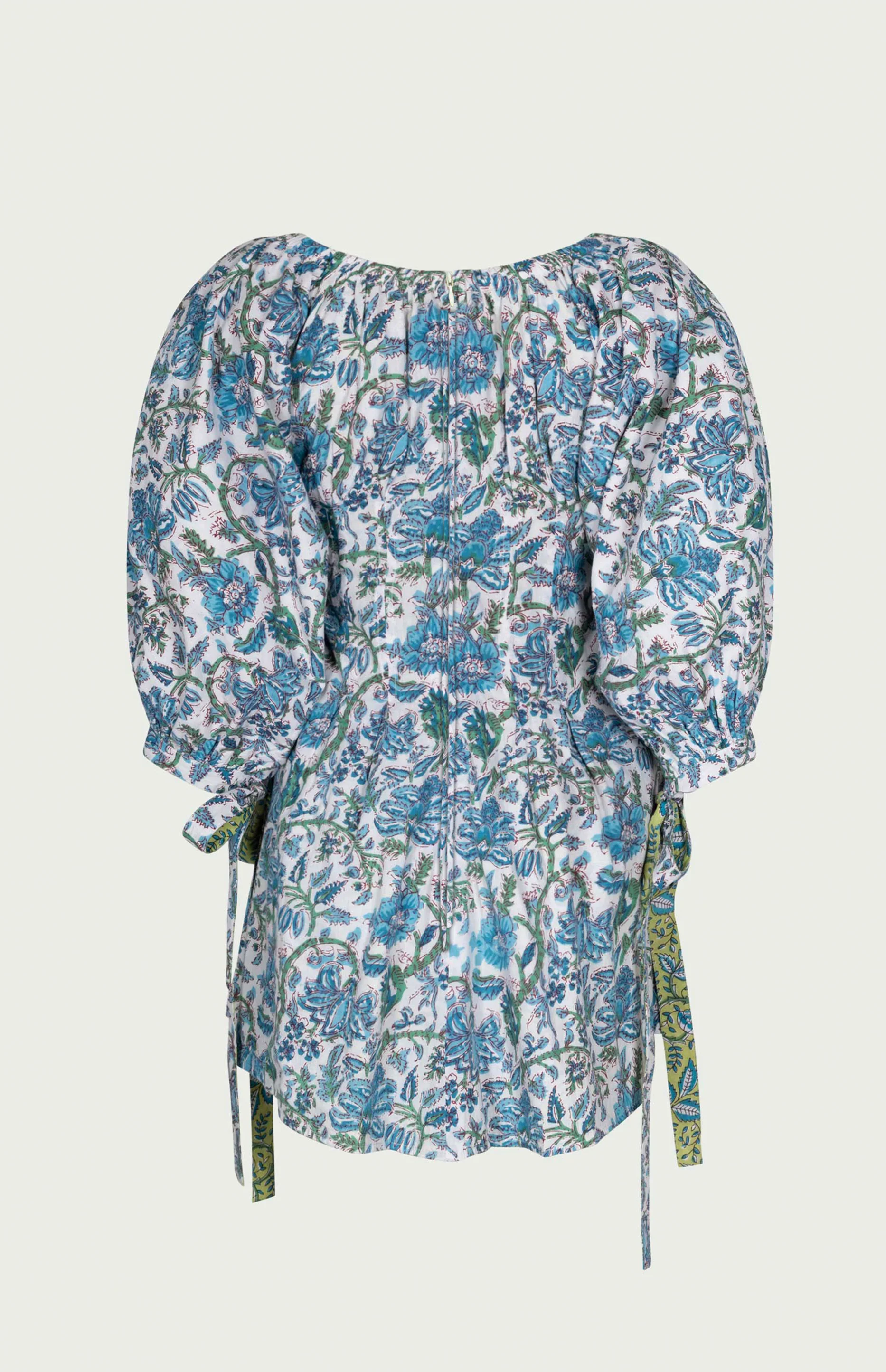 Rose Reversible Mini Dress Skyblue - Image 6