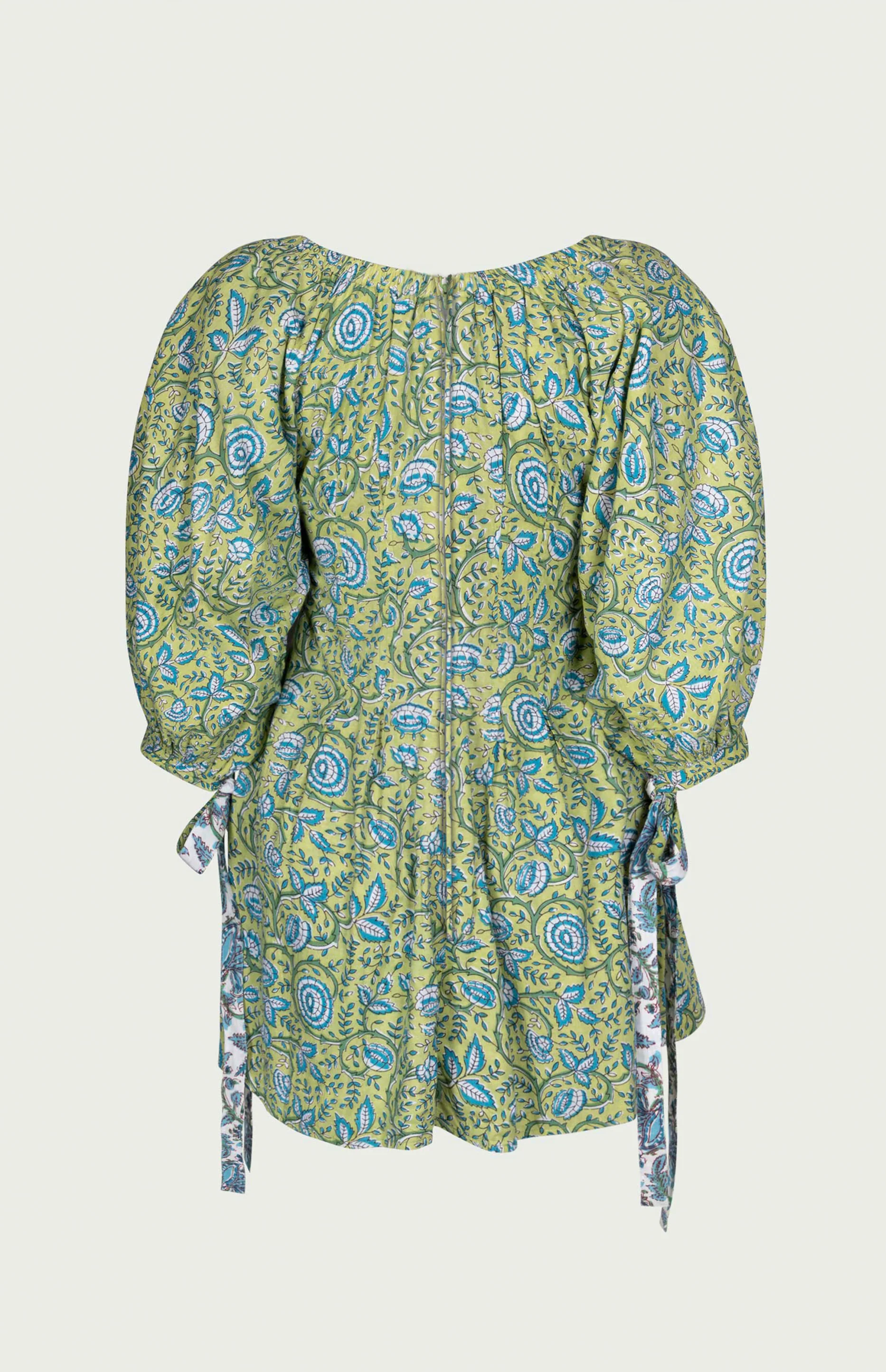 Rose Reversible Mini Dress Skyblue - Image 7