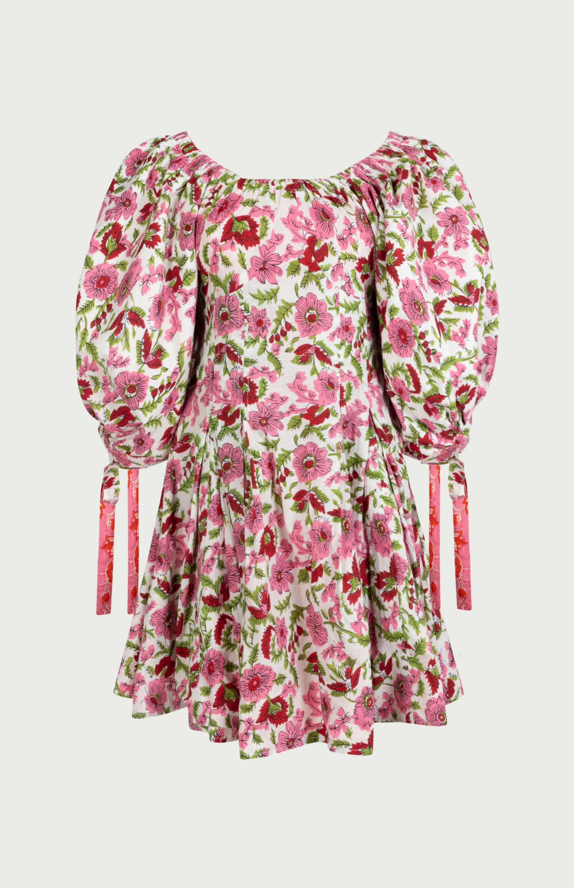 Rose Reversible Mini Dress Pink - Image 5