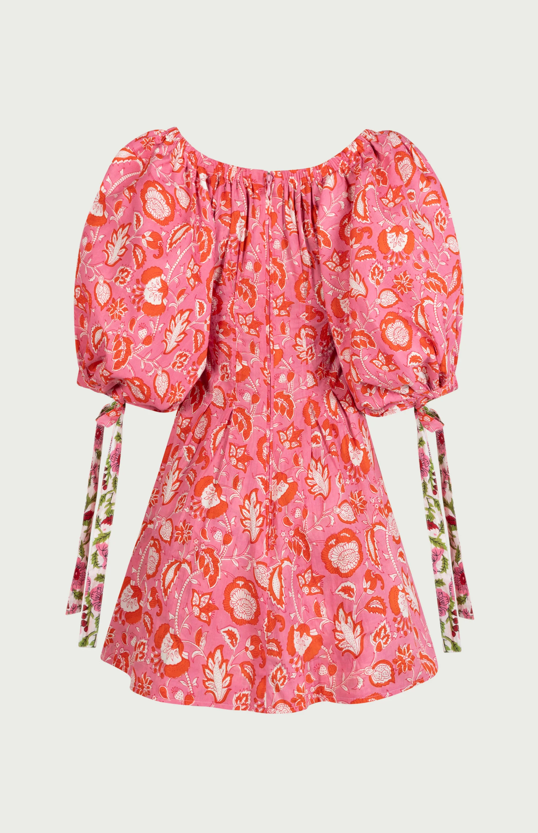Rose Reversible Mini Dress Pink - Image 6
